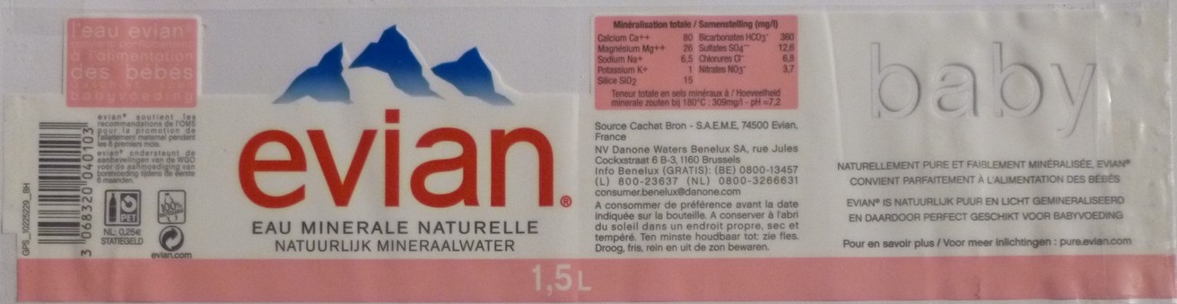 France - Evian baby