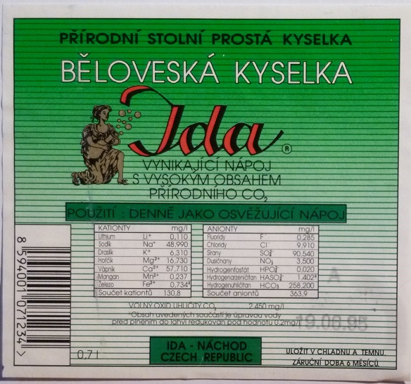 Ida - Běloveská kyselka
