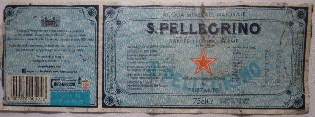 Italy - S.Pellegrino 75cl